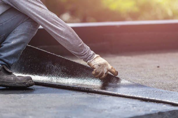 Professional Exterior Waterproofing technician working in Markham, VA